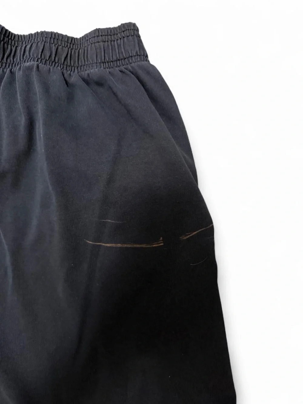 Adidas Black Logo Athletic Shorts Men’s Large